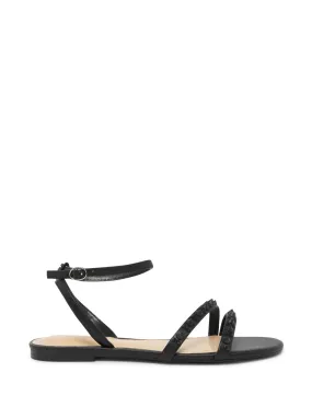 Black Teagin Studded Sandals