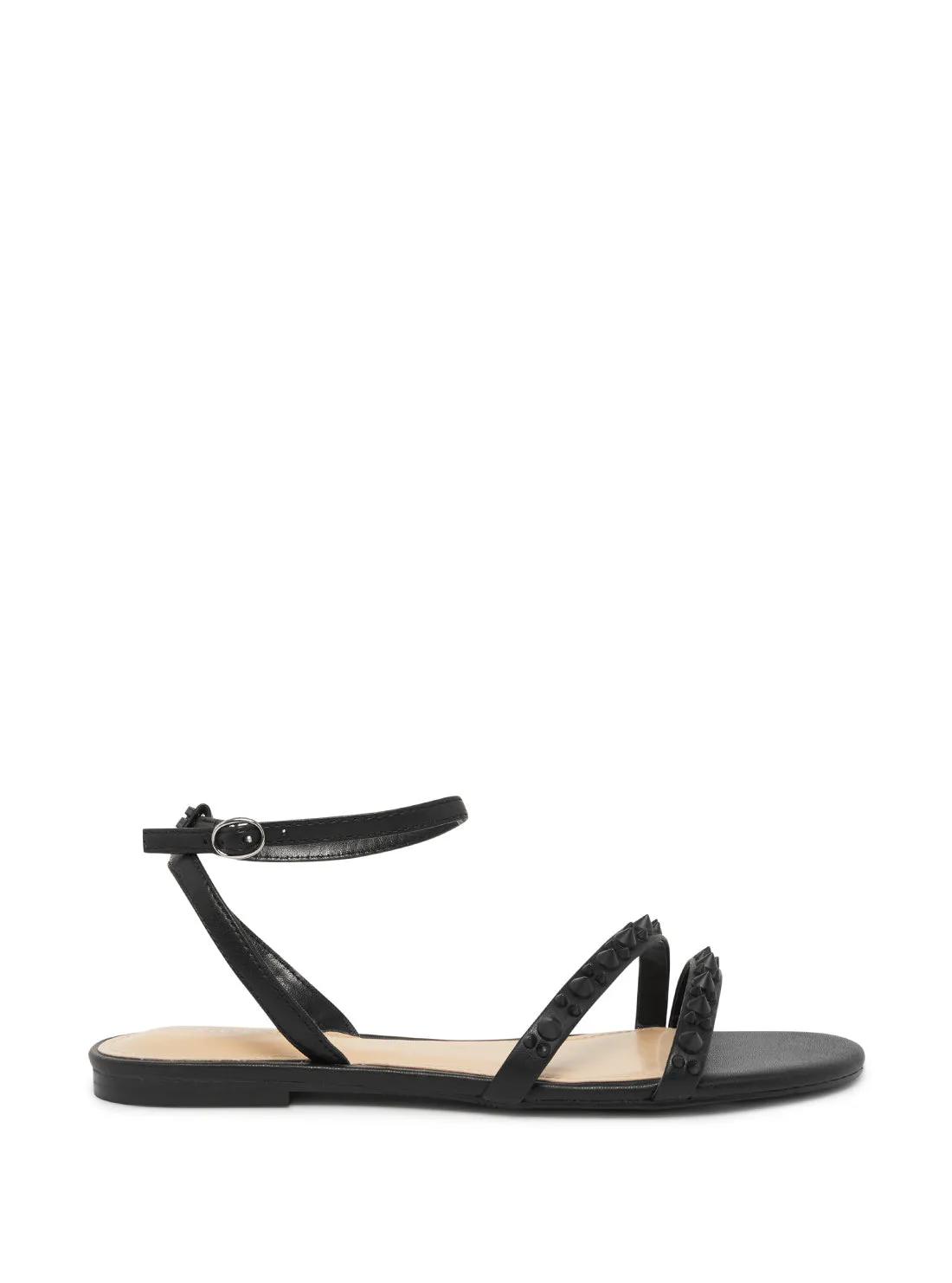 Black Teagin Studded Sandals