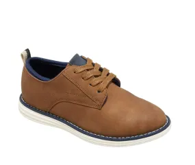 Cat & Jack  Boy’s Franco Oxford  Dress Casual Lace Up Shoe Sneaker Brown