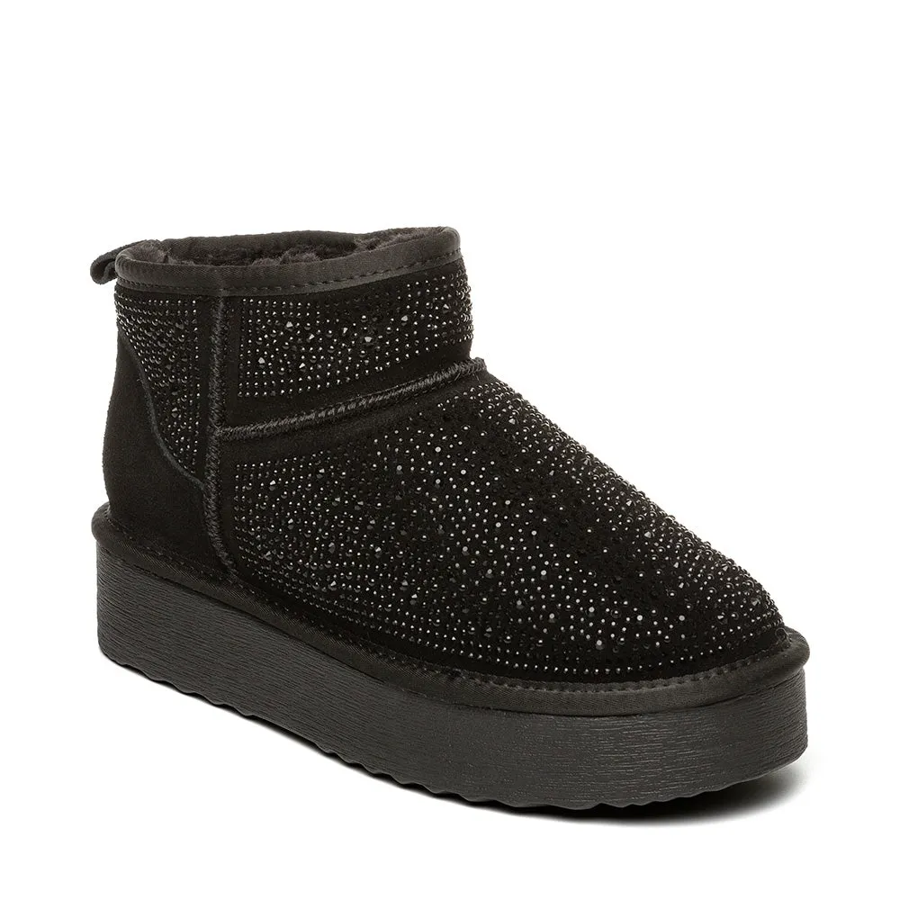 Clydes Bootie BLACK STONE