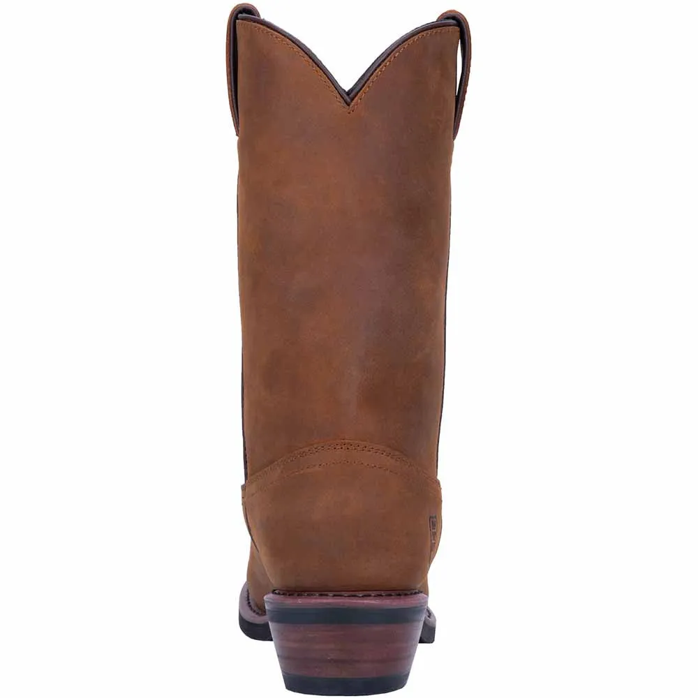 Dan Post Tan Distressed Leather Western Boot