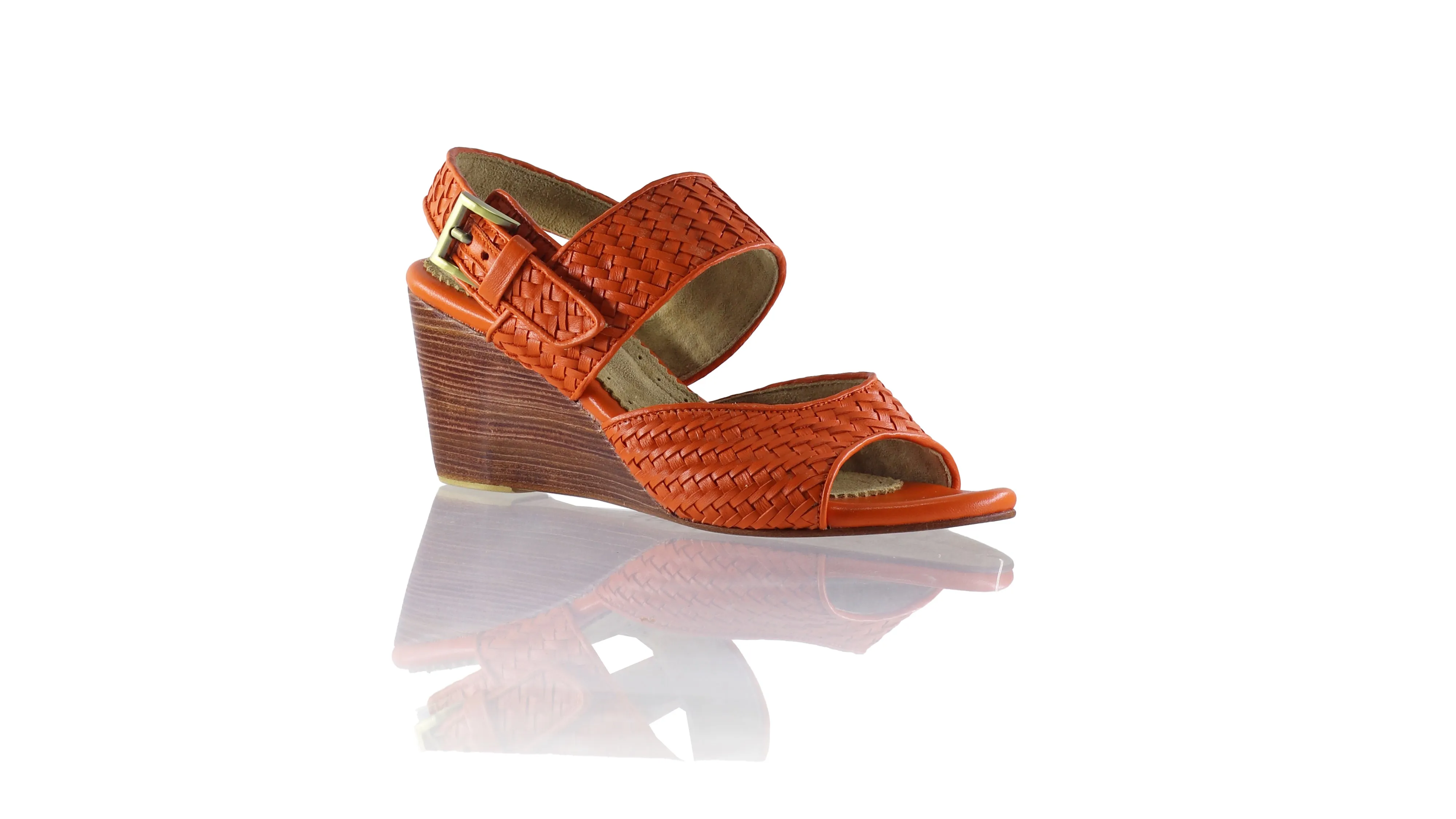 Danny 80mm Wedges - Orange