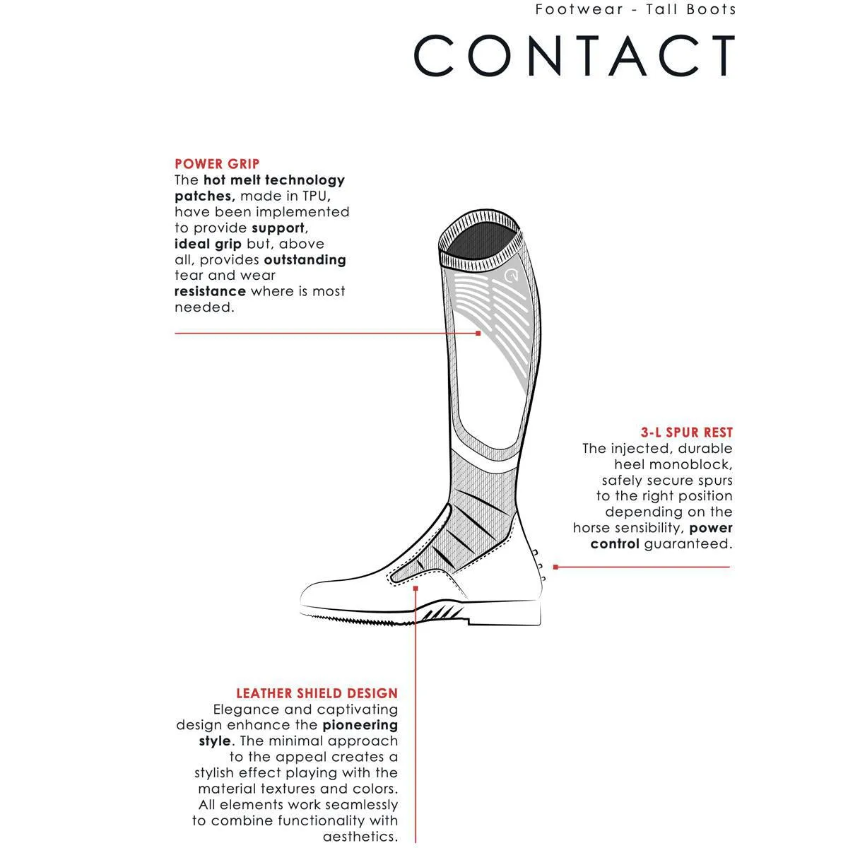 EGO 7 Contact Tall Boot