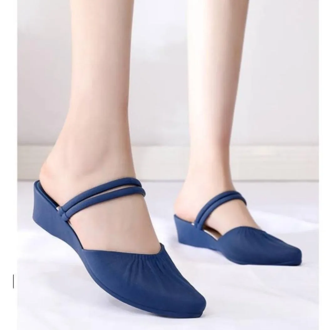 Fashion Elegant High-end Pointed Women's Half Slippers Model - 2020