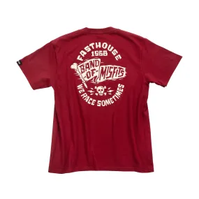 Fasthouse Youth Marauder Tee - Cardinal