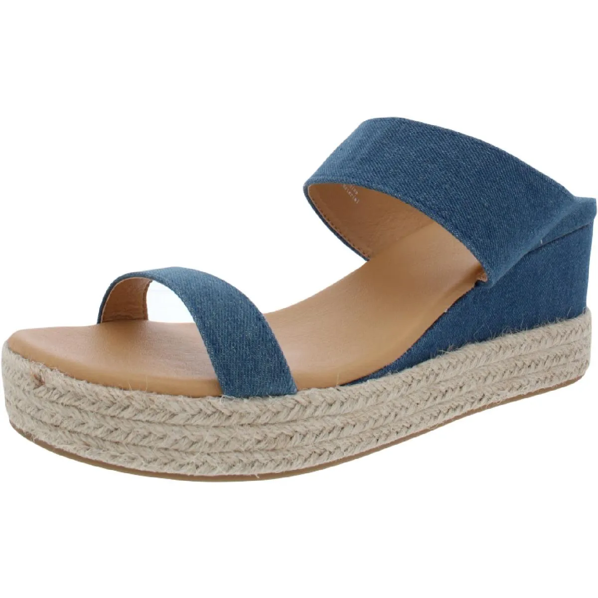 Journee Collection Womens Alissa Padded Insole Slip On Espadrilles