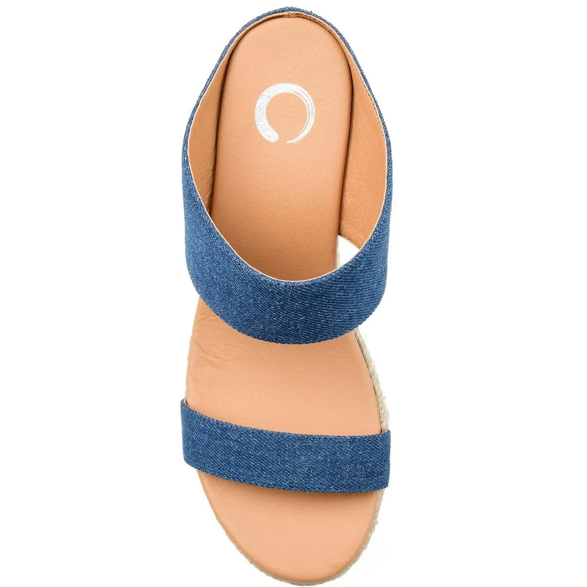 Journee Collection Womens Alissa Padded Insole Slip On Espadrilles