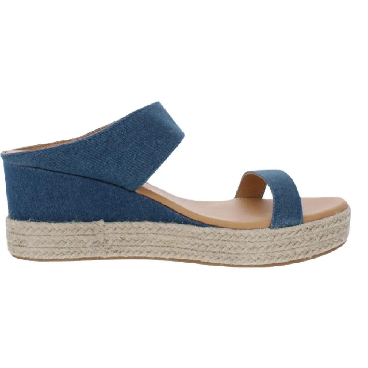 Journee Collection Womens Alissa Padded Insole Slip On Espadrilles