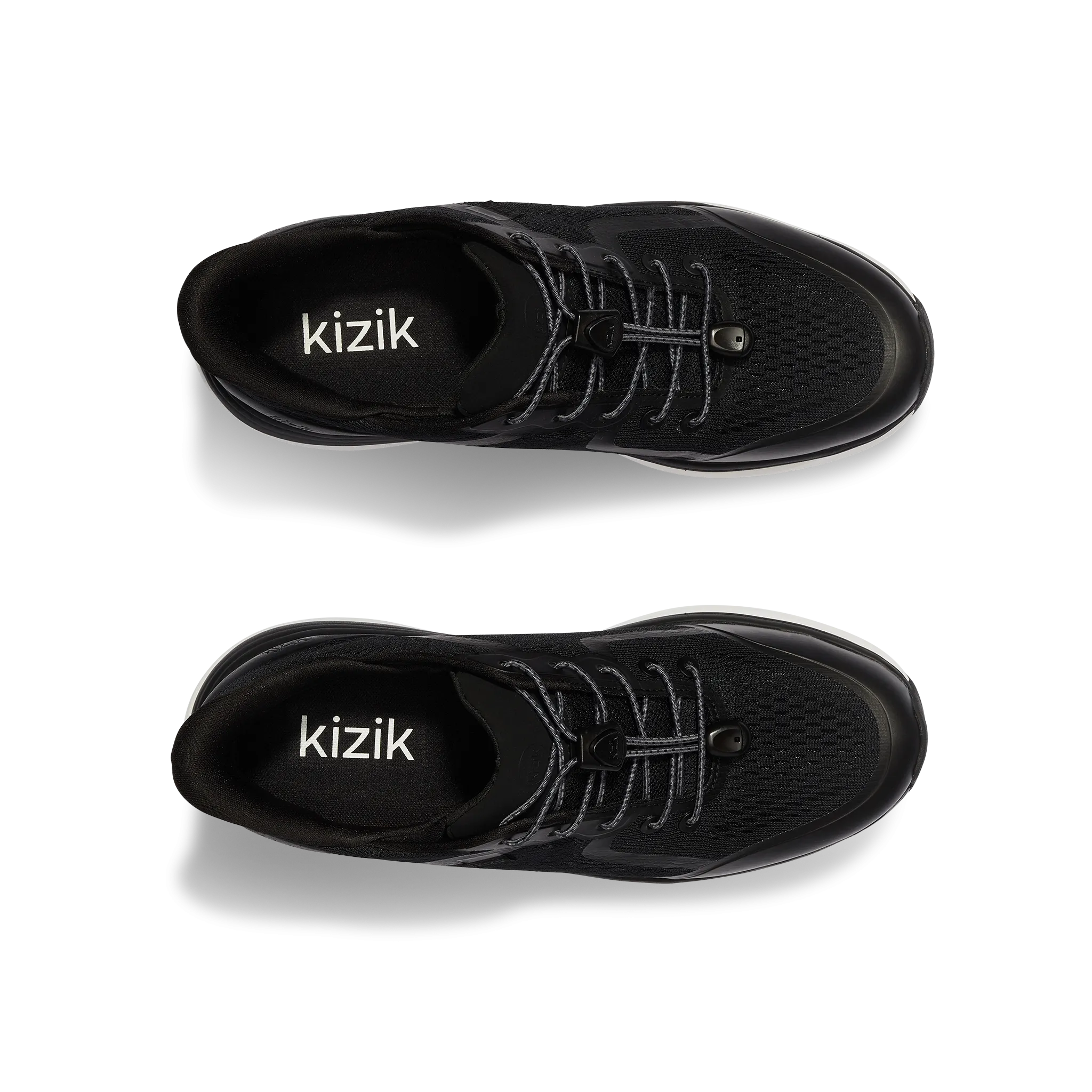 Kizik London Black Hands Free Slip on