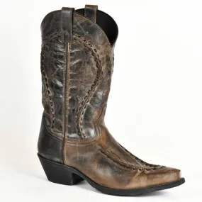 Laredo Men's Whip Stitch Snip Toe Cowboy Boot 3-68