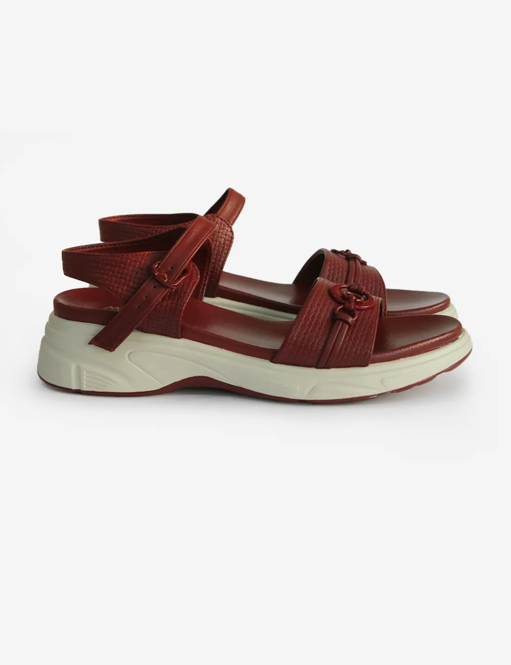 Maroon | Wedge Sandal for women