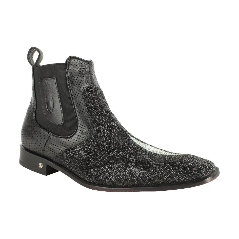 Men's Vestigium Genuine Stingray Chelsea Boots Handcrafted - 7BV011205