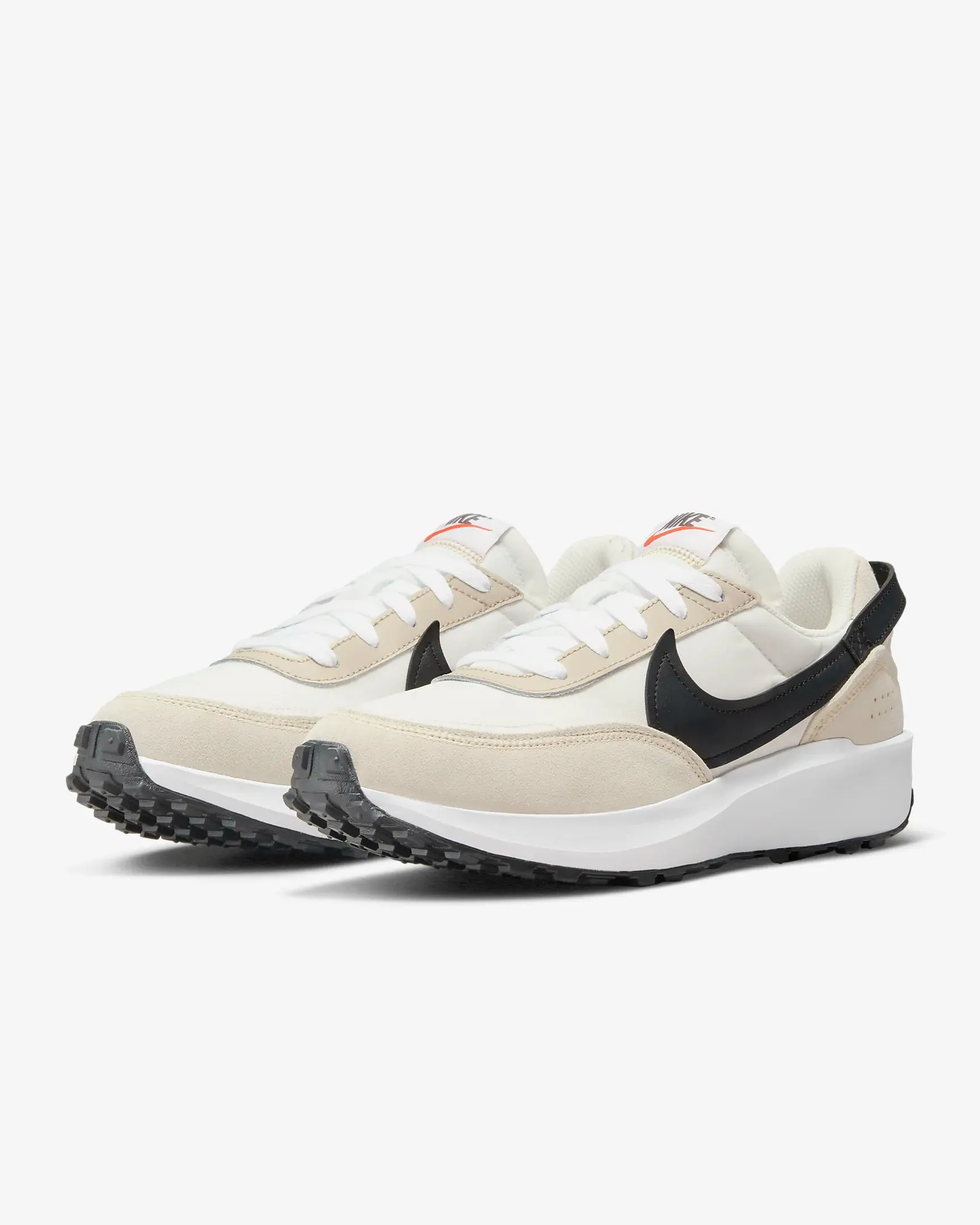 Nike Waffle Debut Sanddrift Phantom White Black Women's