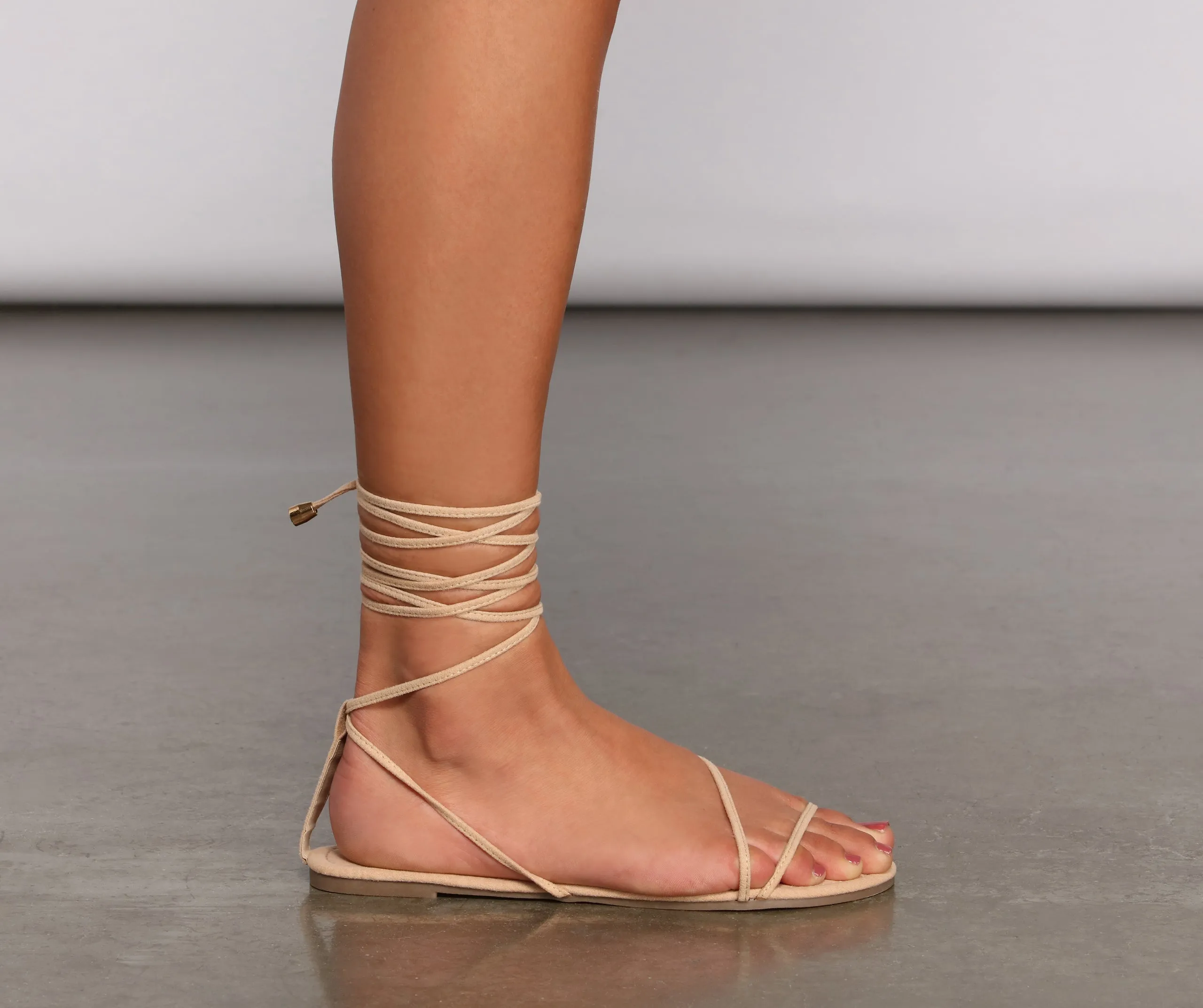 Strappy And Stylish Lace-Up Sandals