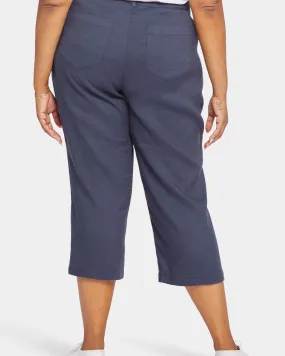 Talia Utility Capri | Navy