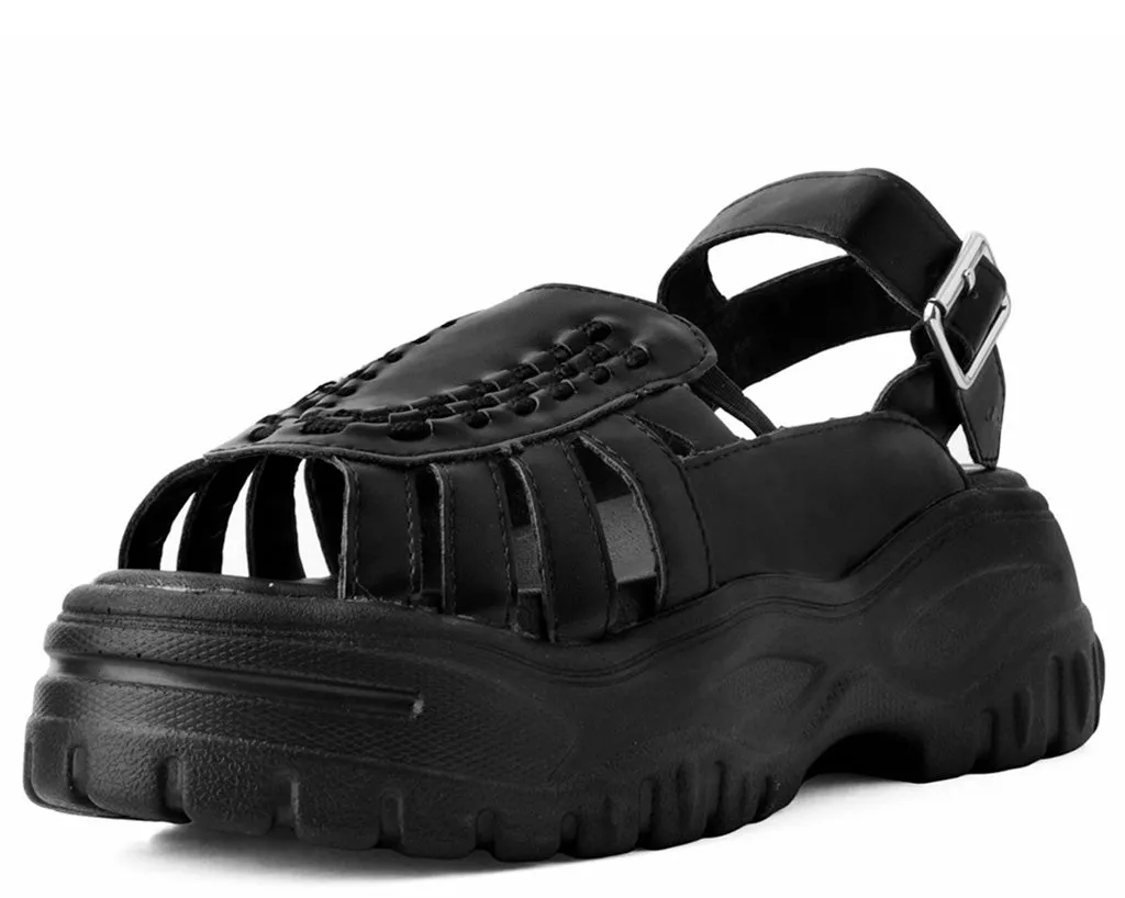 T.U.K BLACK WAVE PLATFROM CRPR SANDAL