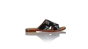 Vira 20mm Flat - Black Batik Turtle